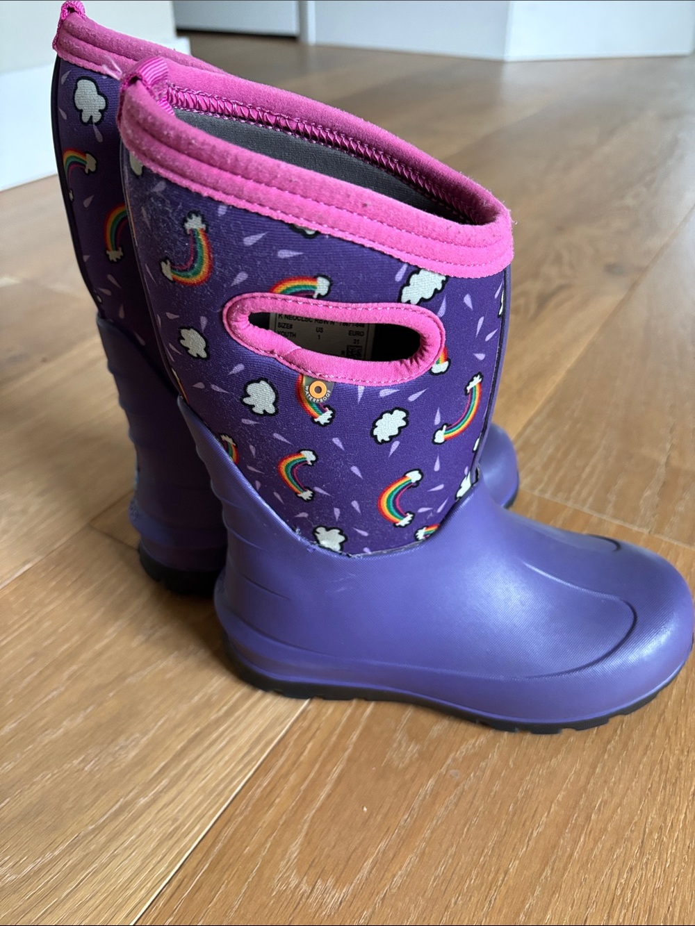 Bogs Neo Classic Rainbow Boots Youth 1